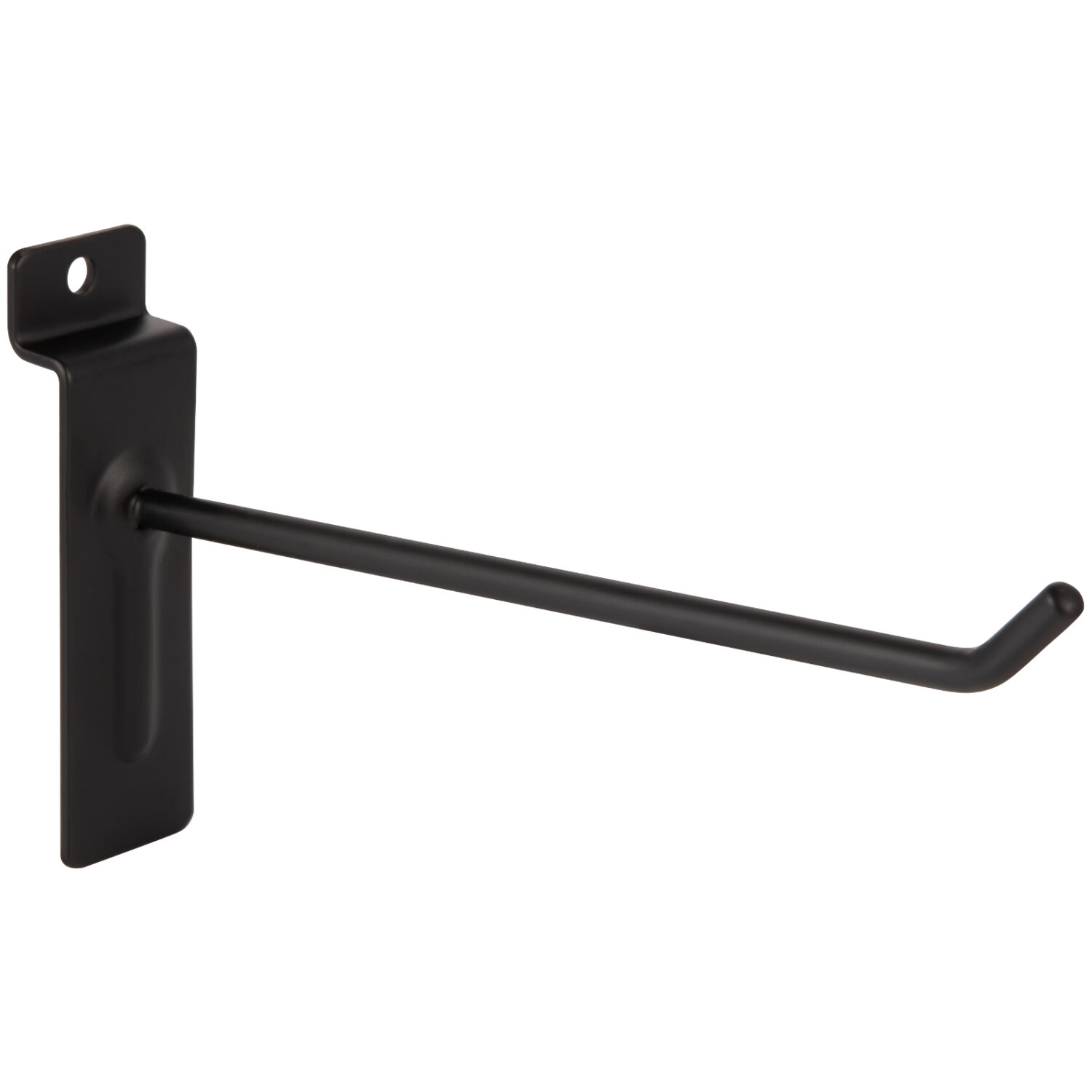 Polmart 6" Heavy Duty Black Slatwall Panel Hooks, Pack of 96 - Image 2