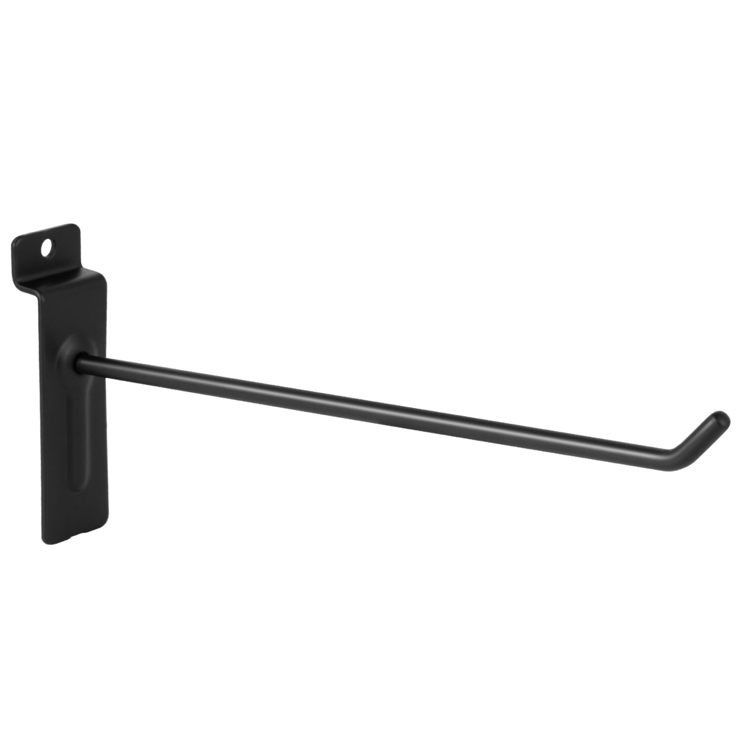 Polmart 8" Heavy Duty Black Slatwall Panel Hooks, Pack of 96 - Image 2