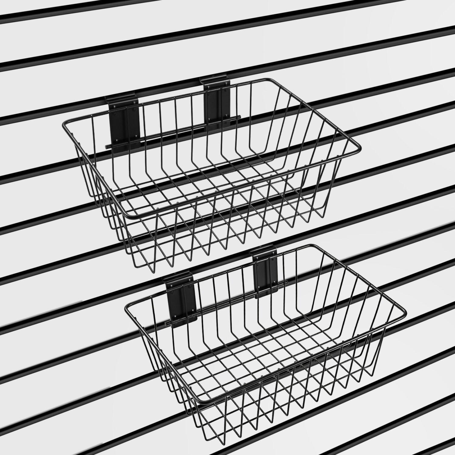 Polmart Heavy Duty Slatwall Basket, 2-Pack - Image 4
