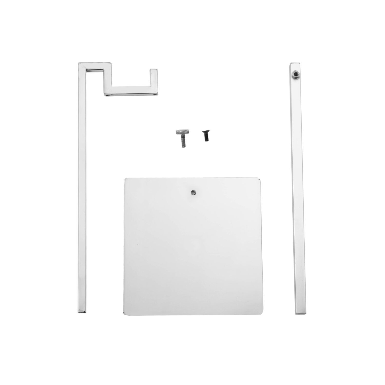 Polmart Countertop Adjustable Hanger Display Stand for Hangbag, Wreath and Crafts, Sliver - Image 5