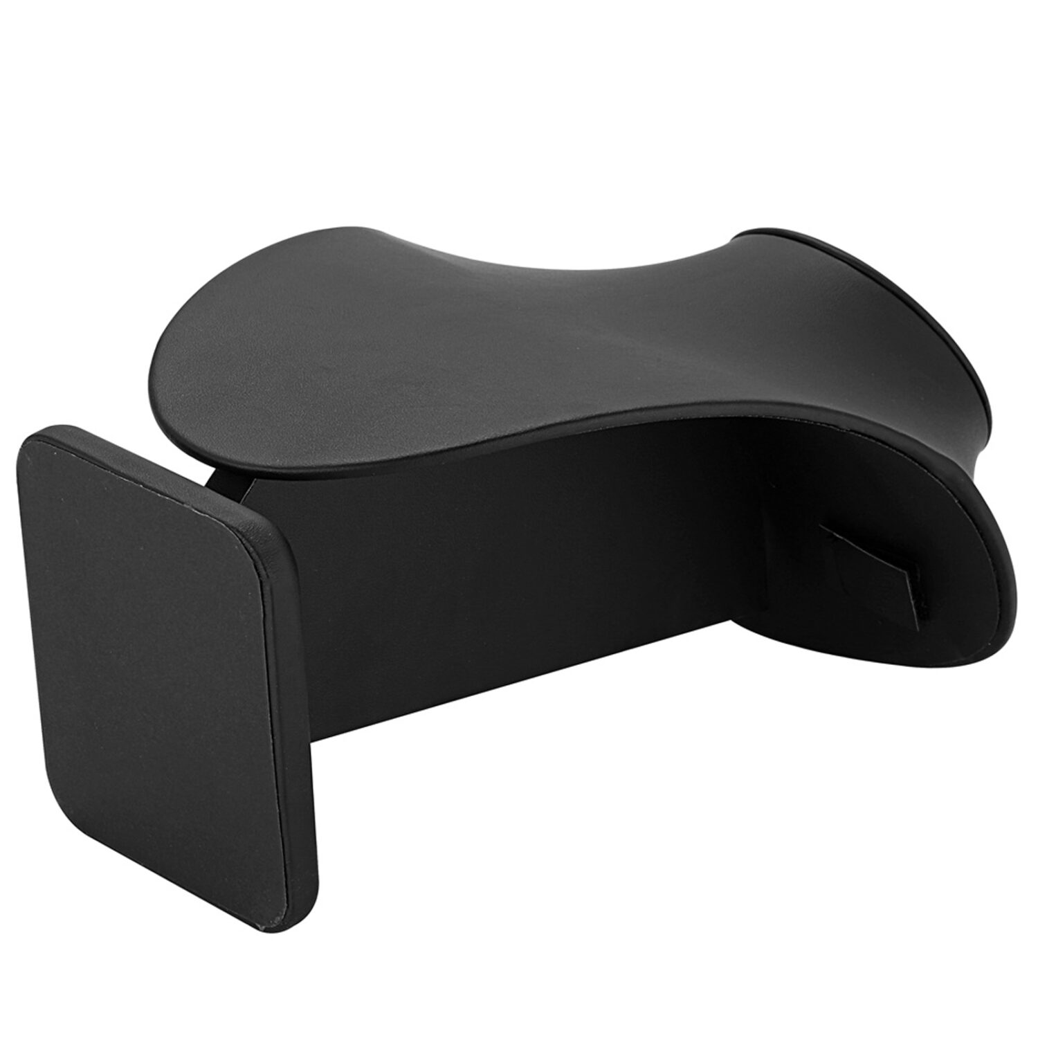 Polmart P29 Modern Necklace Display Bust, Black Leatherette, 11 ½”H - Image 6